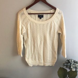 American eagle cable knit sweater